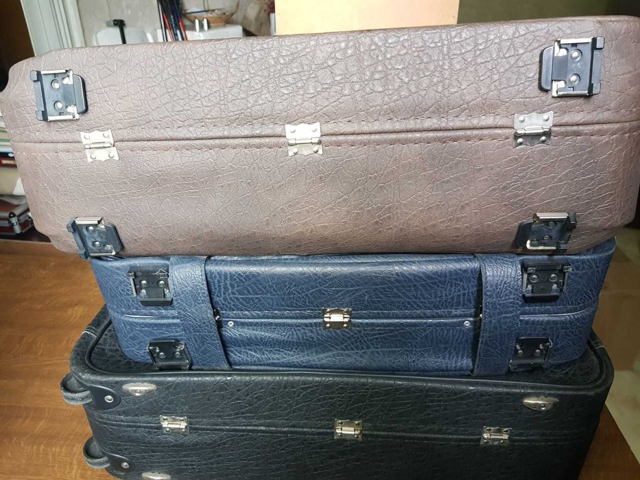 Walizka, torba podróżna z PRL - vintage