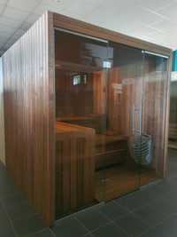 Sauna fińska sucha osika termo 210/200/210cm