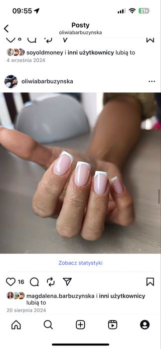 Manicure zel/hybryda