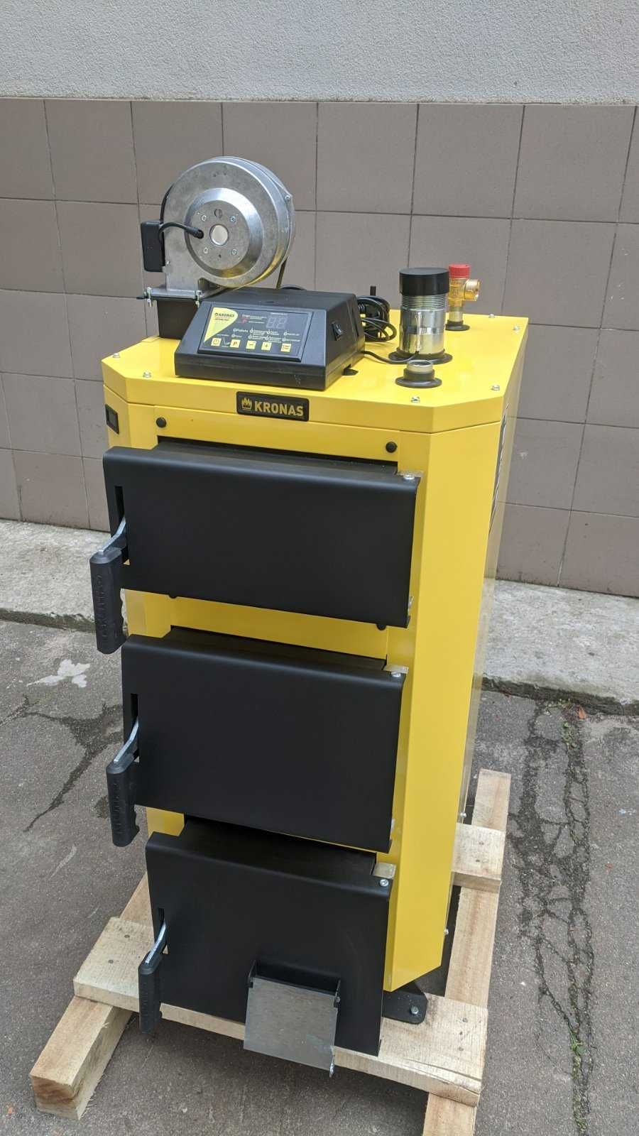 Кращий твердопаливний котел Кронас Стандарт 10-26 кВт Kronas Standart