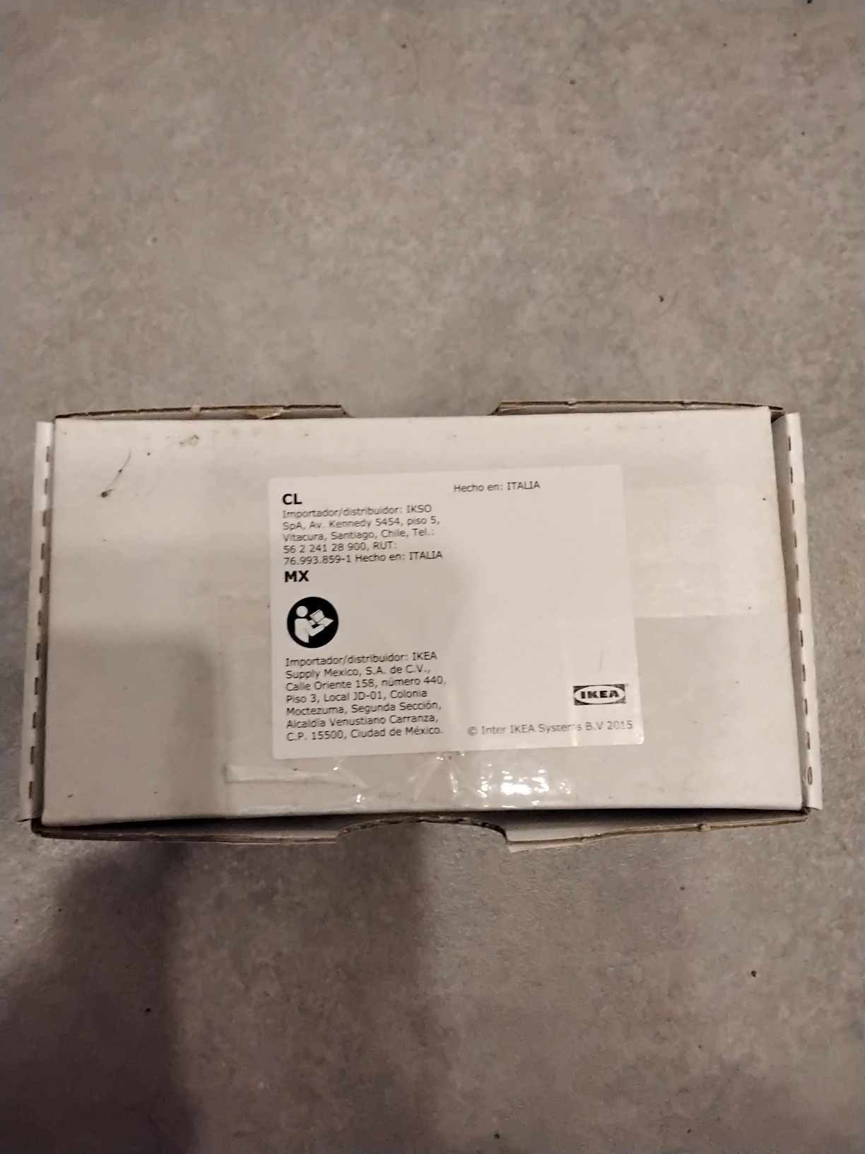 Wieszak z przyssawką ocynkowany, Ikea,  nowy, 2 szt.