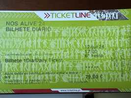 Bilhetes físicos Nos Alive’2024 12 julho