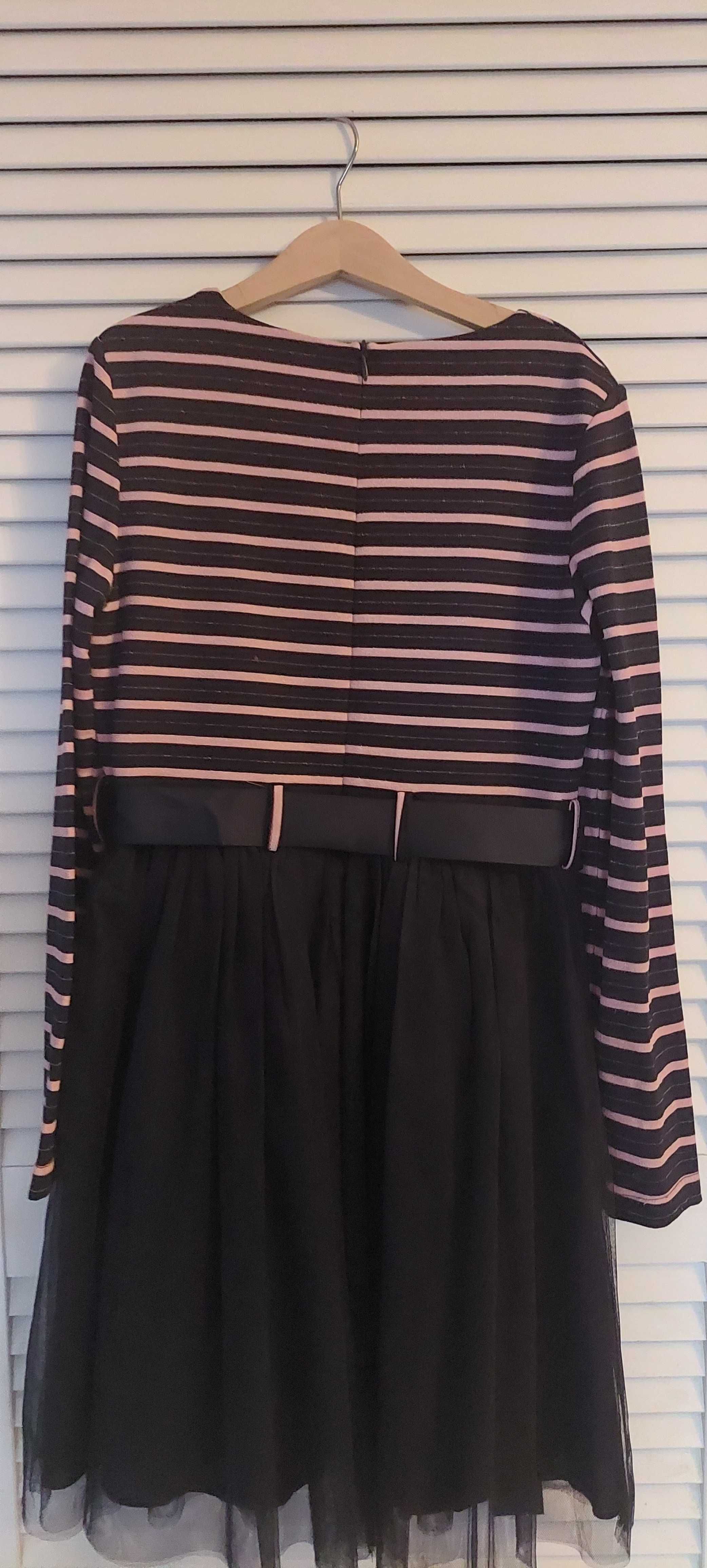 Zalando sukienka, tiulowa spódnica r.152 bdb