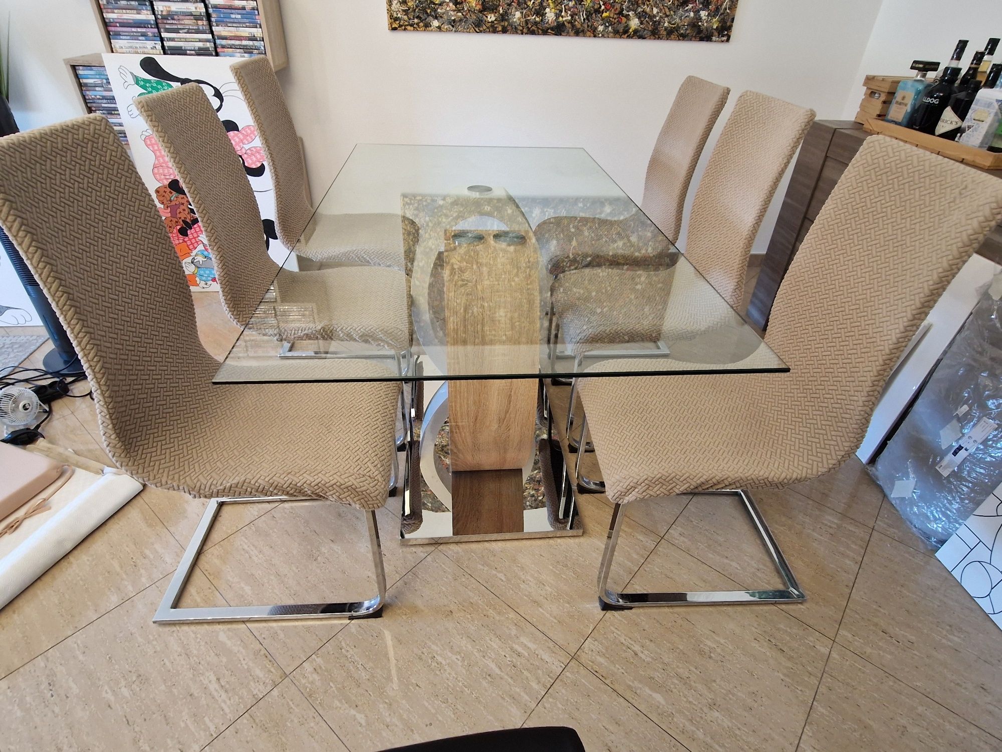 Conjunto de 6 Cadeiras da Conforama