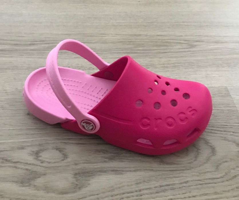 Crocs Electro różowe crocsy J2 33-34 Nowe!!!