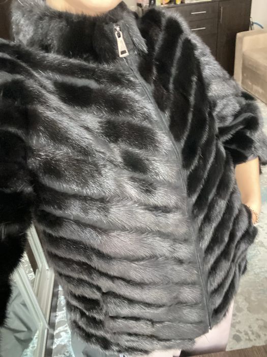 Полушубок норка натуральна нова