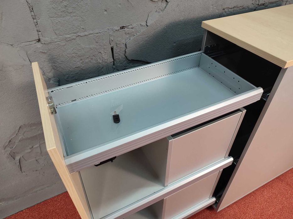 Konig+Neurath szafa szafka biurowa kontener na dokumenty kolor brzoza