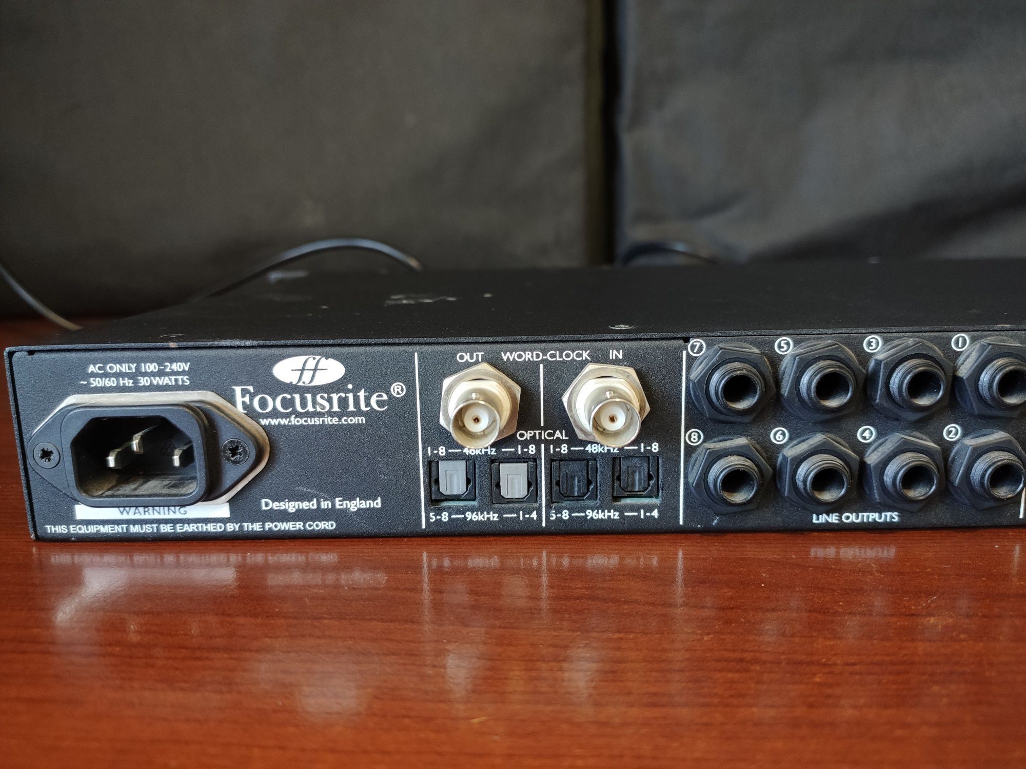Focusrite Scarlett OctoPre Dynamic 8-канал.мікрофонний передпідсилювач