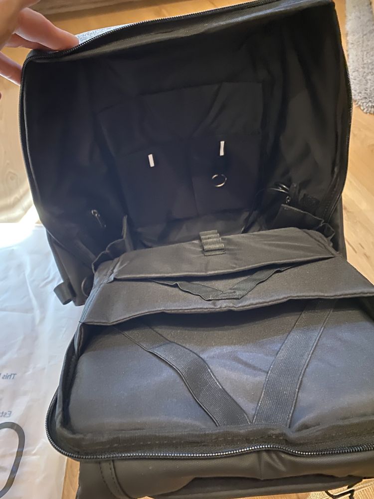 Plecak męski na laptopa 13-15,6" z USB Fort Grey (biznesowy)