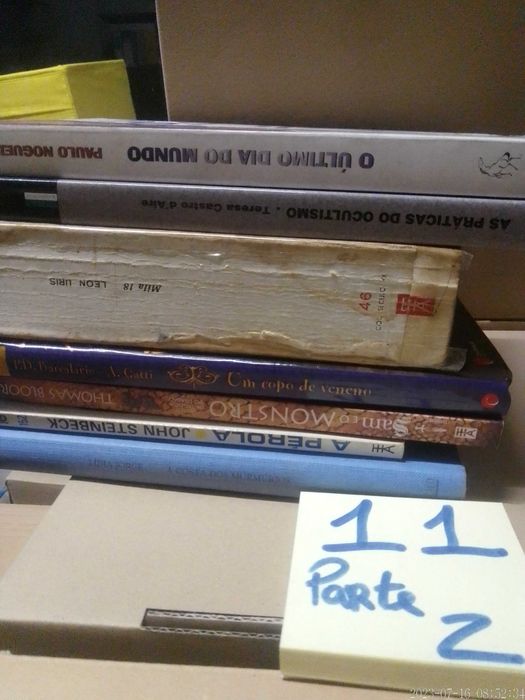 Lote 11Pt2 - LIVROS Diversos - Vendidos INDIVIDUALMENTE  Vários Preços