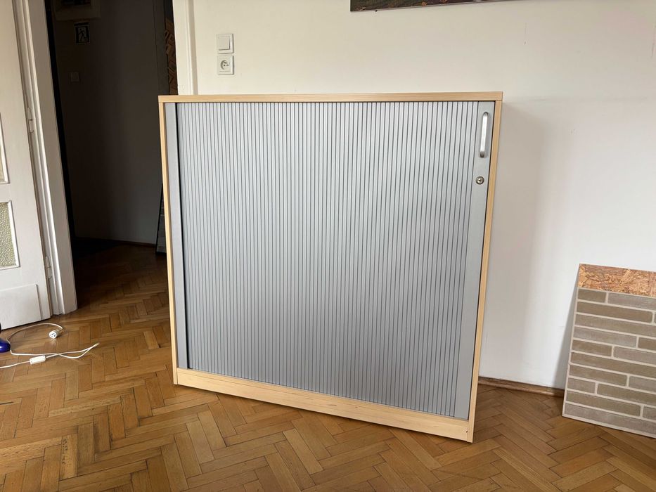 Szafka biurowa z drzwiami żaluzjowymi - Nowy Styl