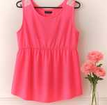 Bluzka koszulowa letnia neonowa elastyczna 46 3xl materinity OVERSIZE