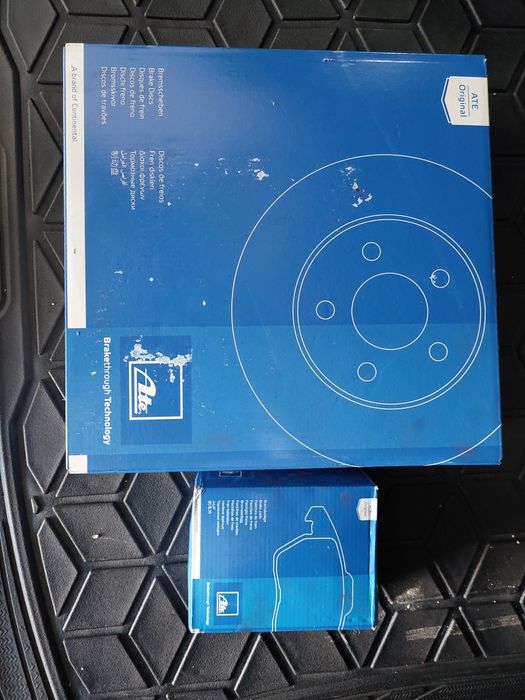 Discos travao frente+pastilhas 308