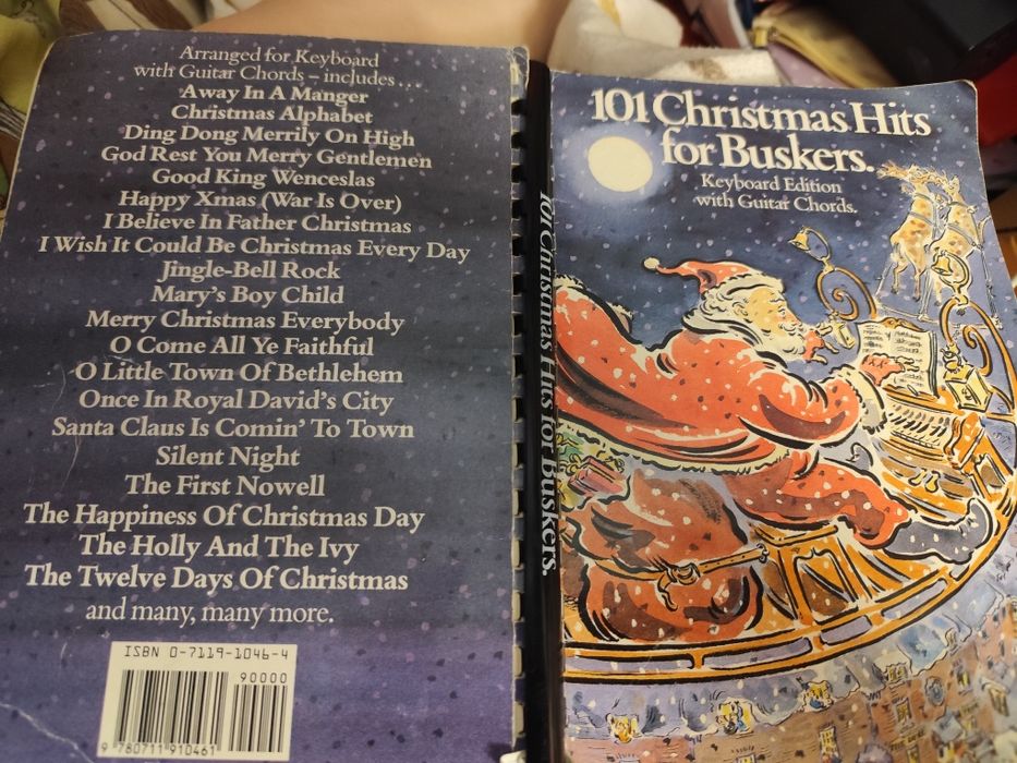 Книга ноты Рождество  Christmas