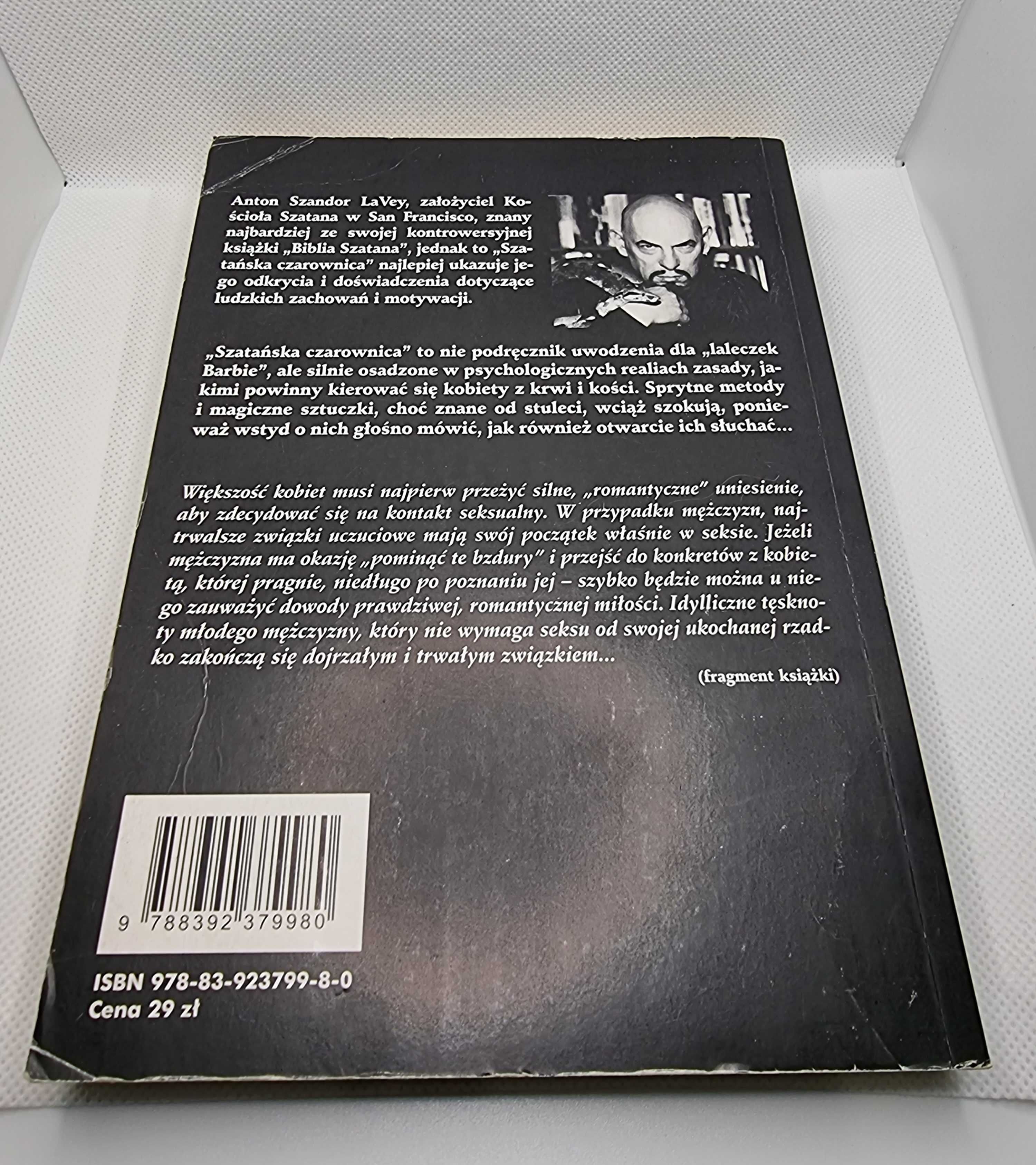 Szatańska Czarownica Anton Szandor LaVey UNIKAT