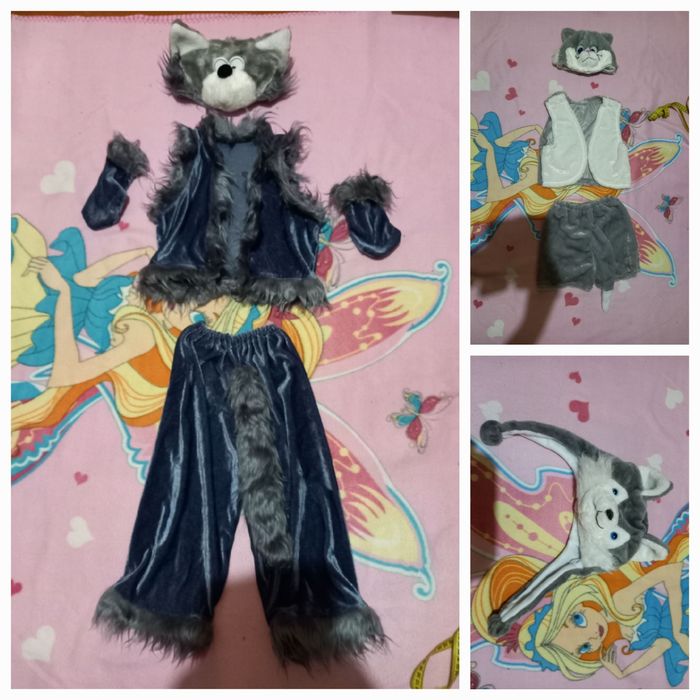 Новорічні карнавальні костюми.Зайчик,гарбуз,клоун,щенячий патруль,вовк