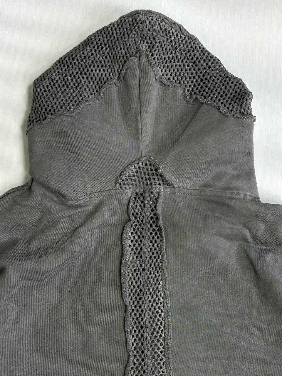 Худі Thug Club zip hoodie худи зипка y2k archive серая сіра зіпка L