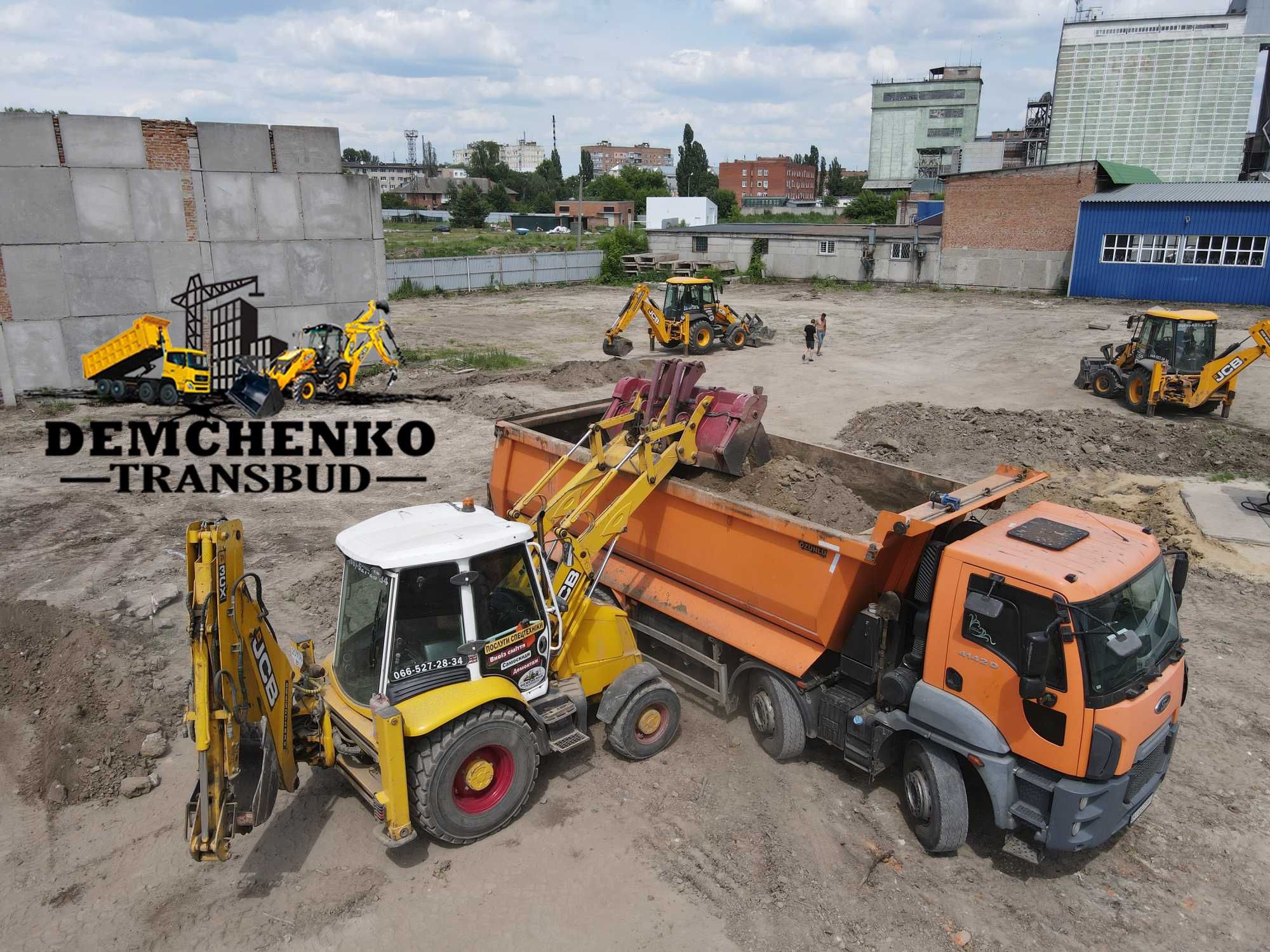 Оренда Екскаватора–навантажувача Крана Маніпулятора Ямобур Буріння