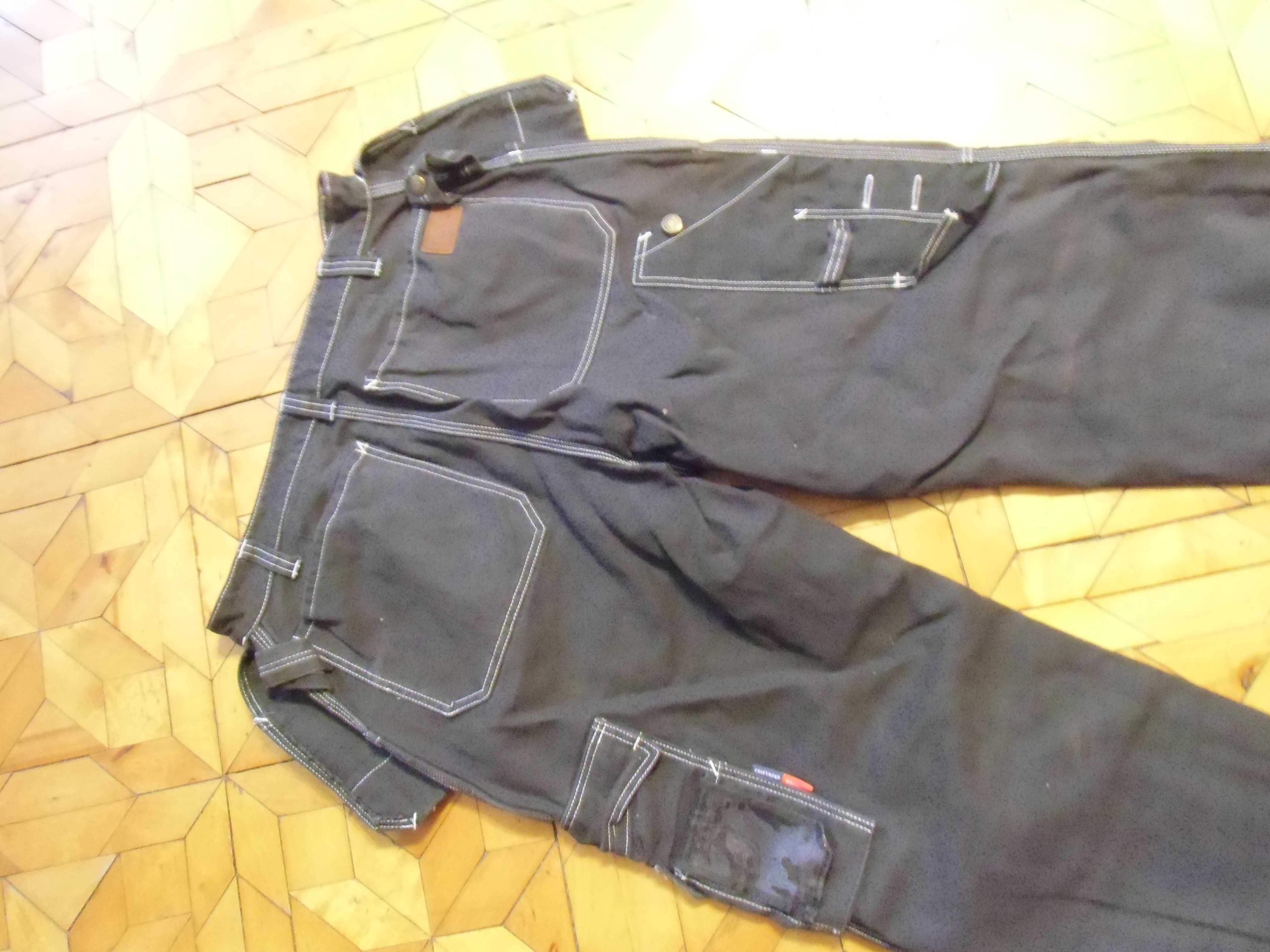 Fristads Kansas spodnie monterskie robocze pas 86-90 cm 100 % Bawełna!