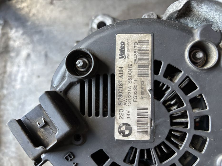Alternator valeo po regenracji bmw 3.0d