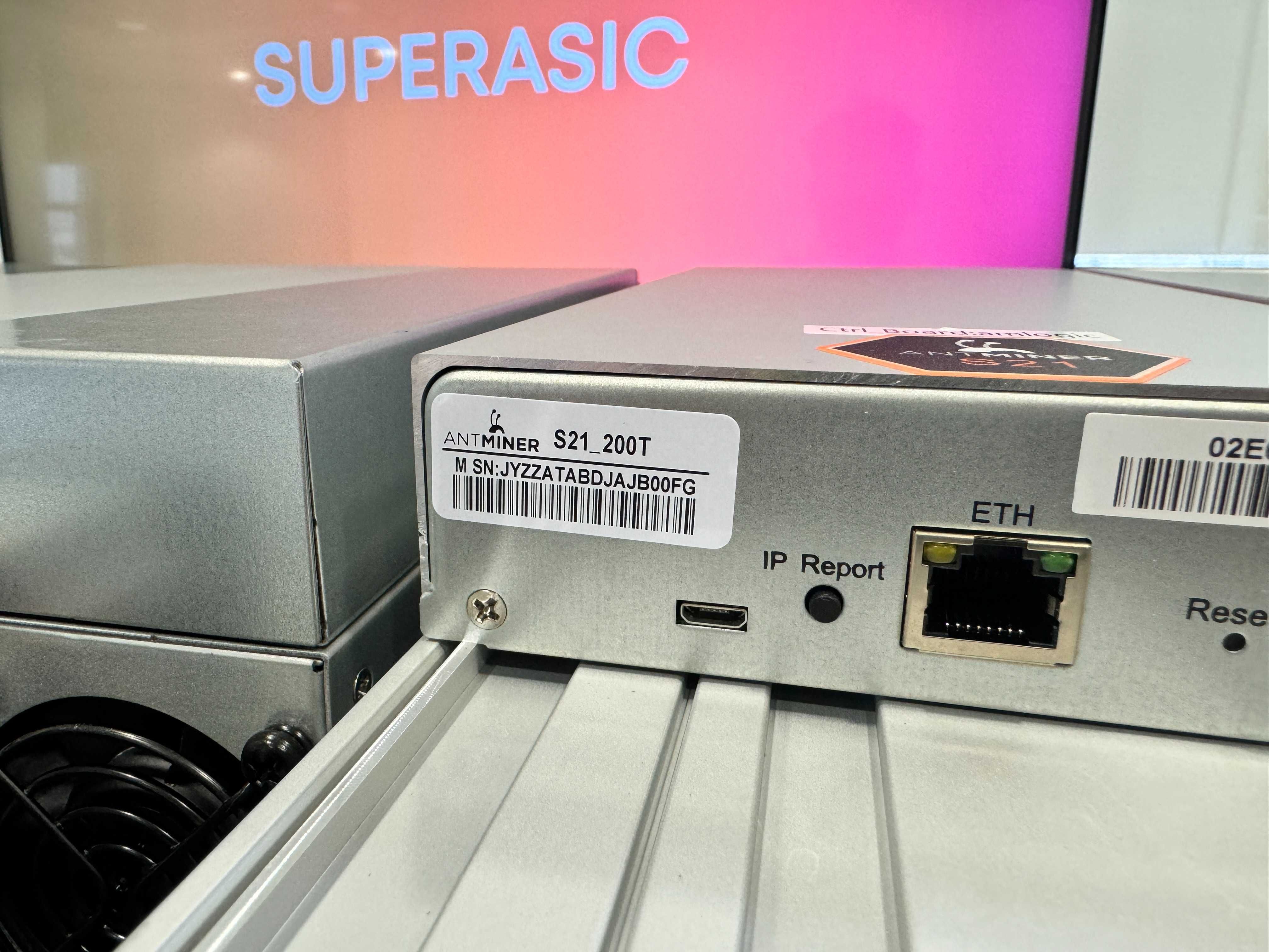 NEW Майнер! Asic Bitmain Antminer S21 200 Th Civitek miner + Гарантія