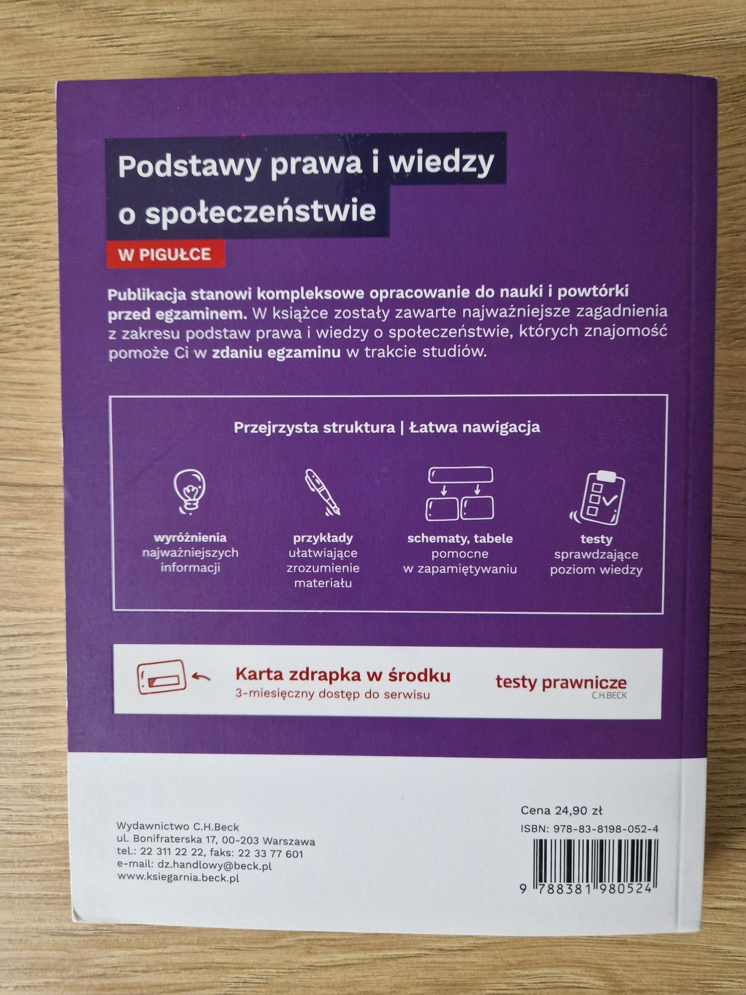 Podstawy prawa i wiedzy o społeczeństwie W PIGUŁCE