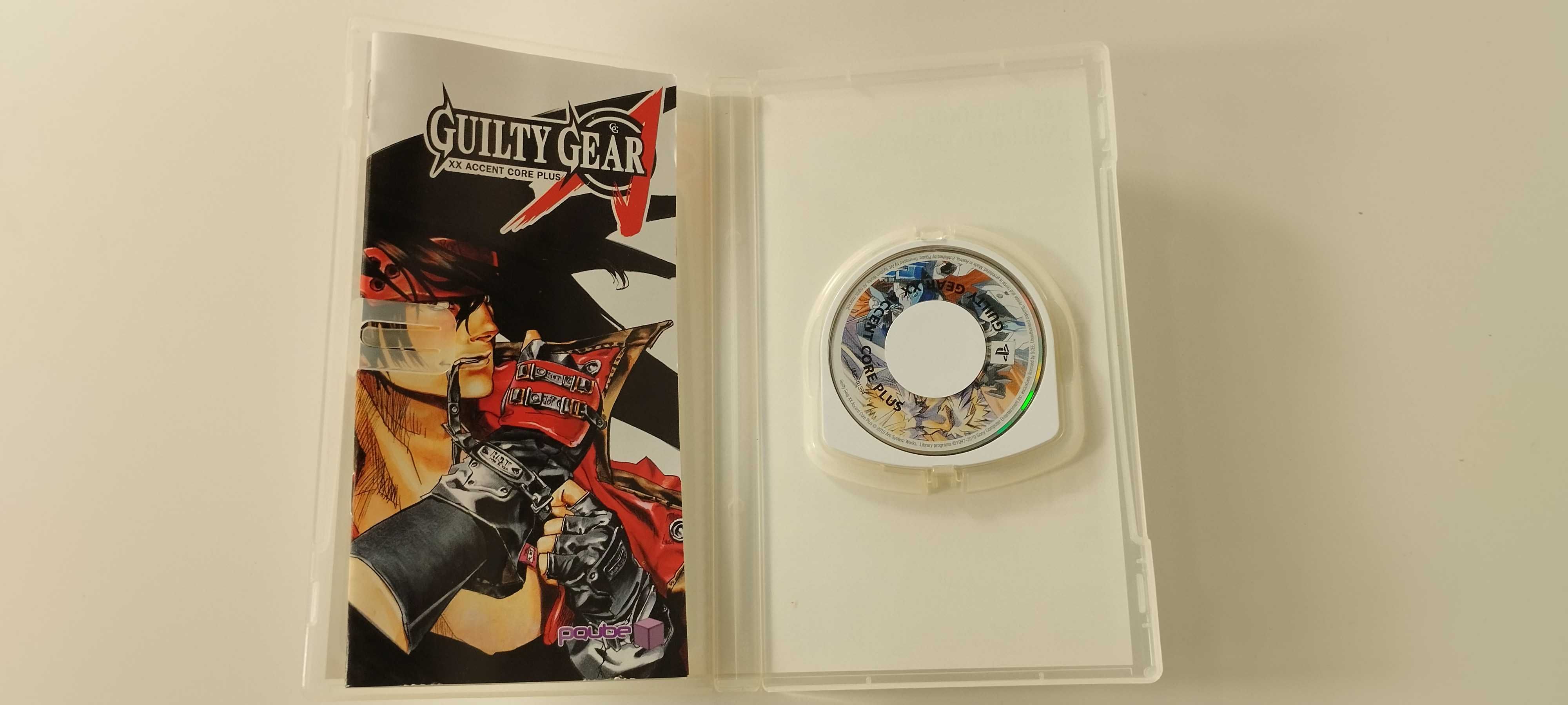 Guilty Gear XX Accent Core Plus Playstation Portable PSP Essentials