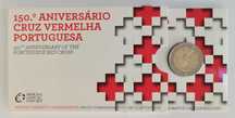 2 euros proof Portugal 2015 - Cruz Vermelha