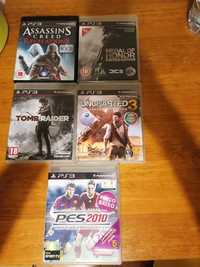 Jogos PS3  Assassin's Creed: Revelations/Medal of Honor/Uncharted 3