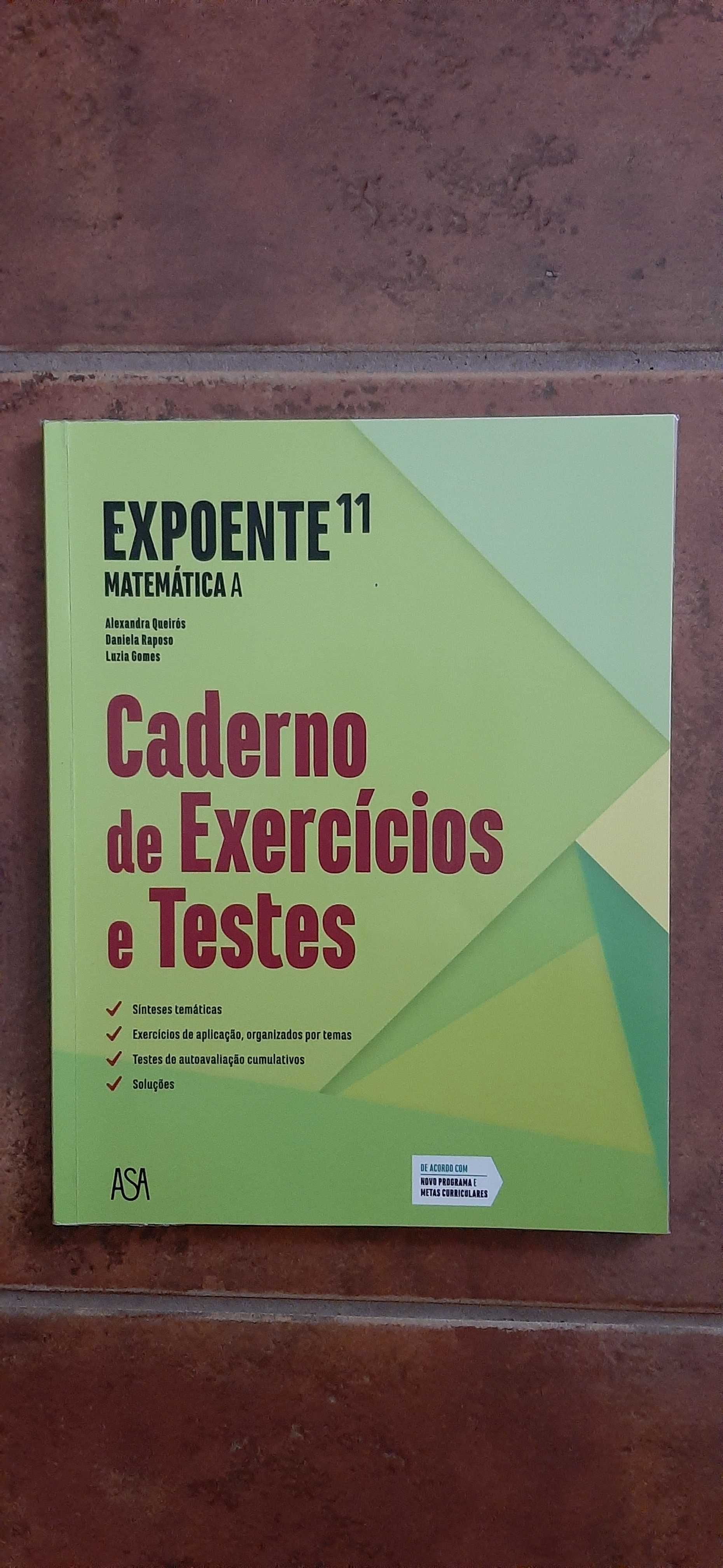 Caderno de fichas de Matemática