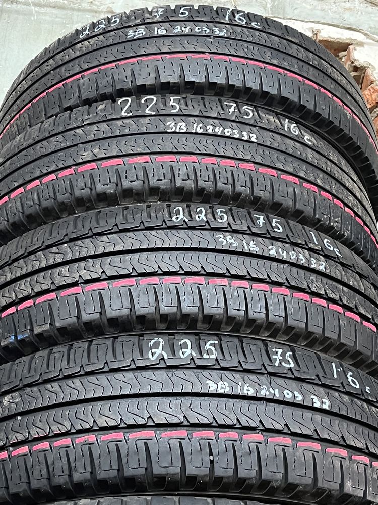 Продам резину 205 75 16с c шиномонтаж выкатка правка диска