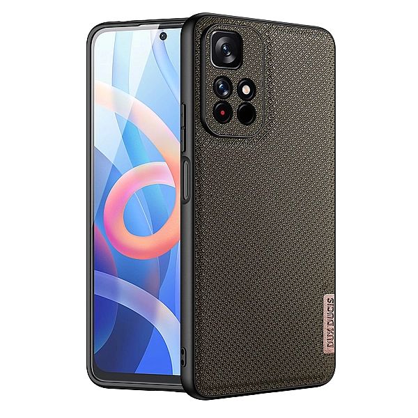 Dux Ducis Fino etui pokrowiec pokryty nylonowym materiałem Poco M4 Pro