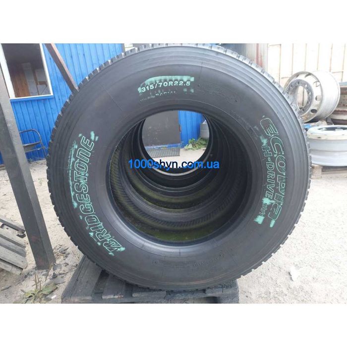 Шини 315/70 R22.5 Bridgestone ecopia H-Drive 4шт