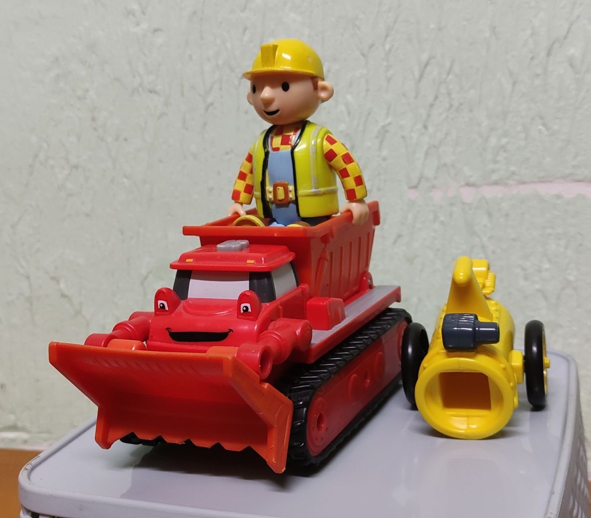 Бульдозер Mattel Боб-строитель Говорящий Мак