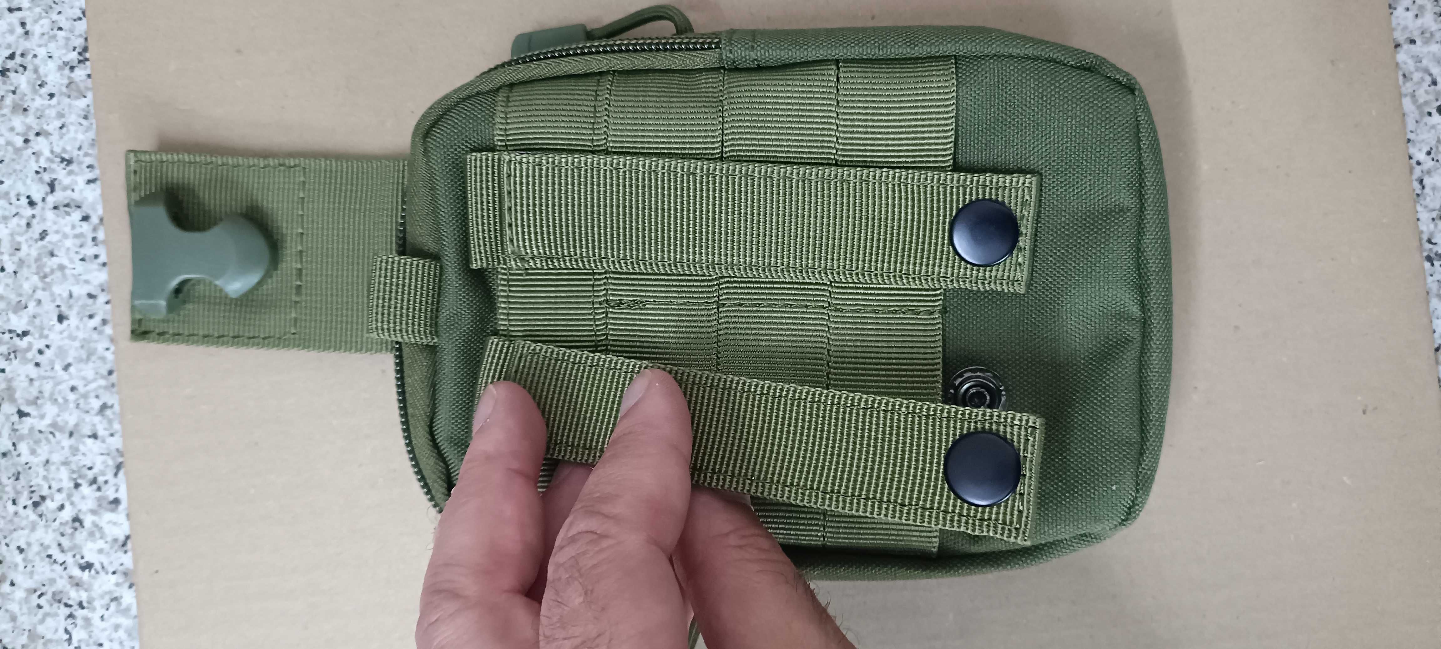 Torba na pas, Etui Molle, zielony