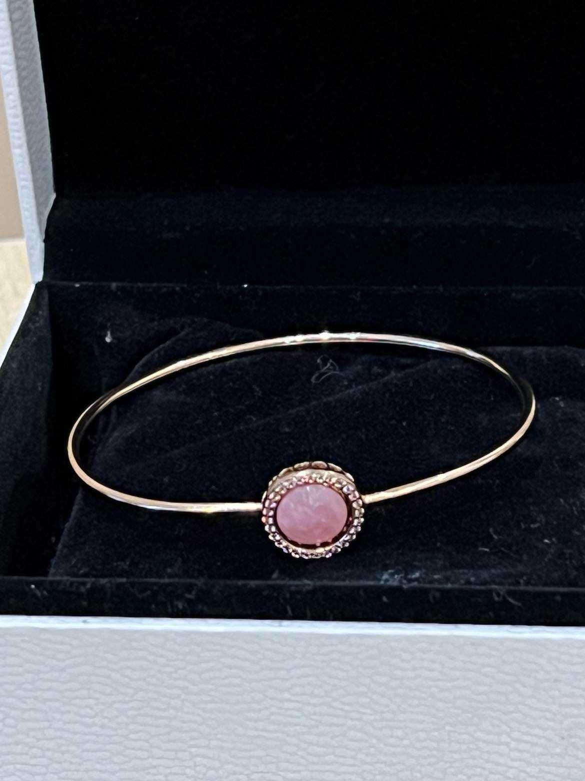 Bransoleta Pandora Rose Bangle/rozm17/Komis Krzysiek