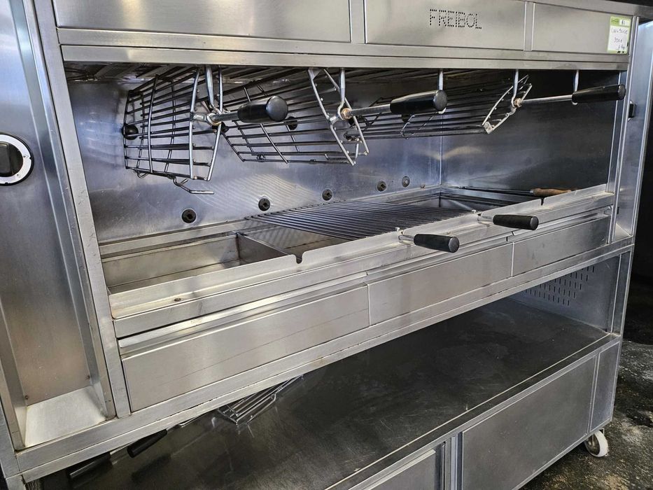 Grelhador a gás para frangos