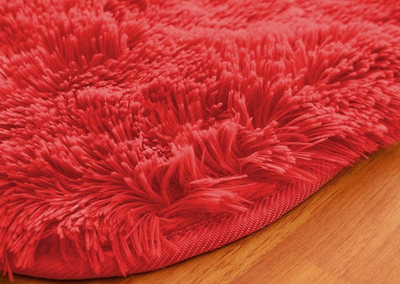 Nowy dywan Villago Shaggy 160x230 BloodyRed jasny czerwony – miękki