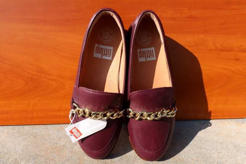 Buty damskie skórzane FITFLOP roz. 36  22,5 cm NOWE !