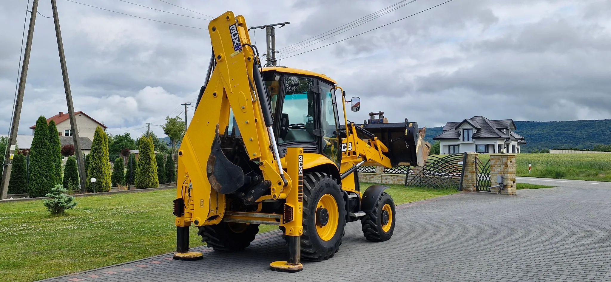 JCB 3CX/ Jak Nowa/ Maszyna sprowadzona/ 110KM/  Koparko-ładowarka JCB 3CX 4CX tj CAT 432