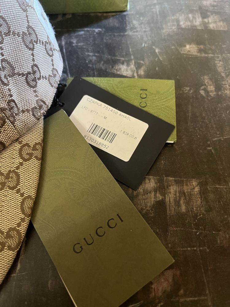 Czapka Gucci Oryginalna