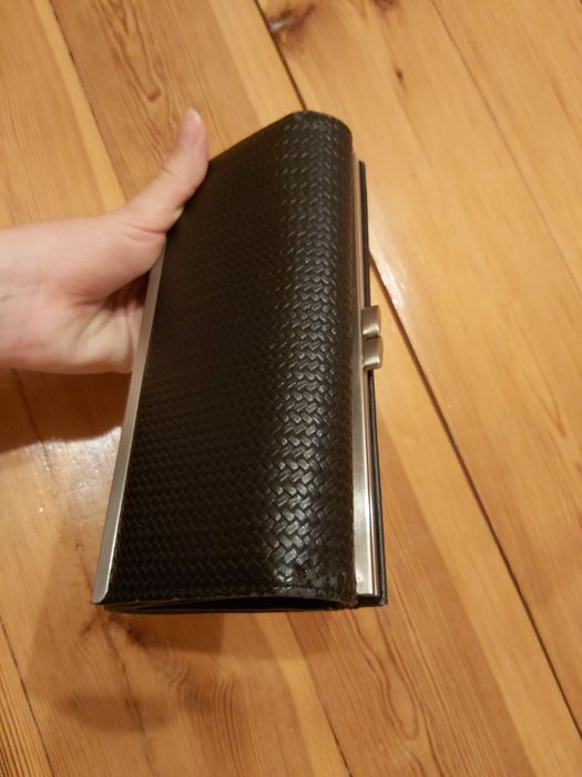 Elegancki Czarny portfel