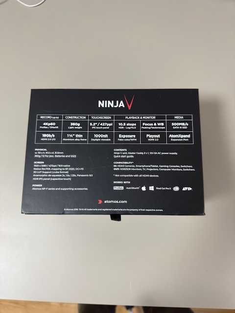 Recorder Atomos Ninja V