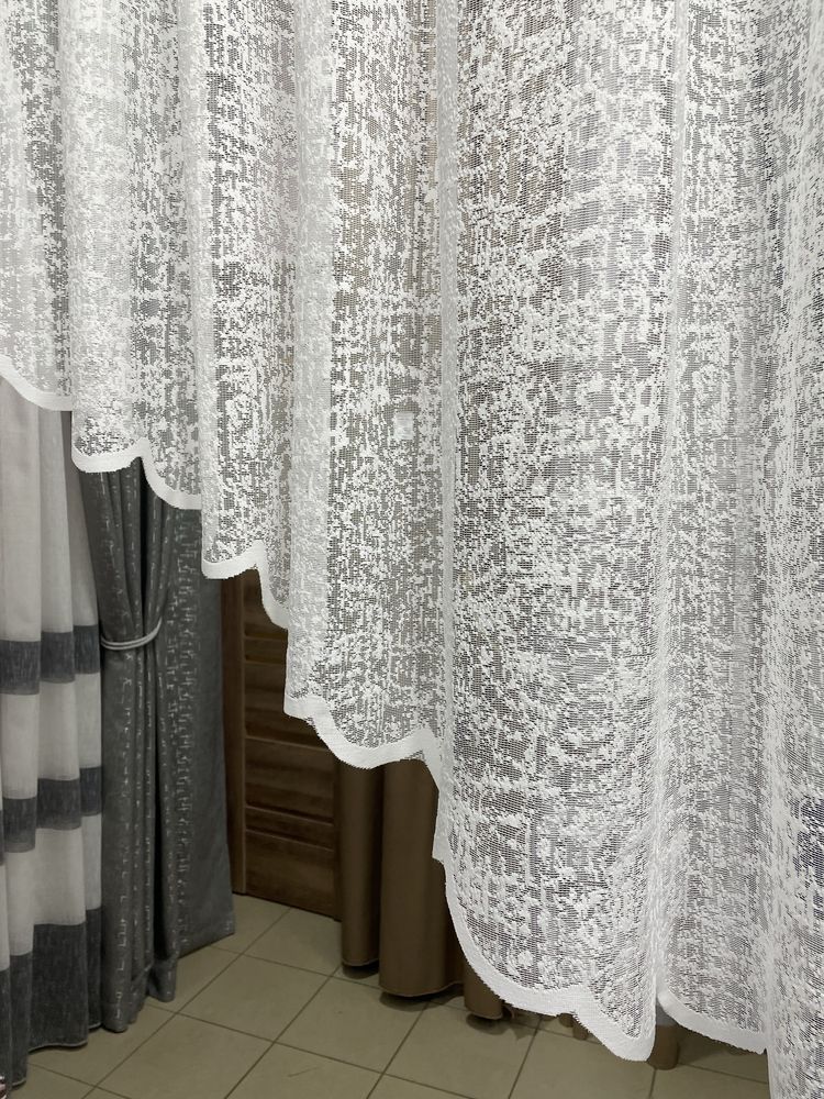 Тюль арка 3м х 1,75м жаккардова