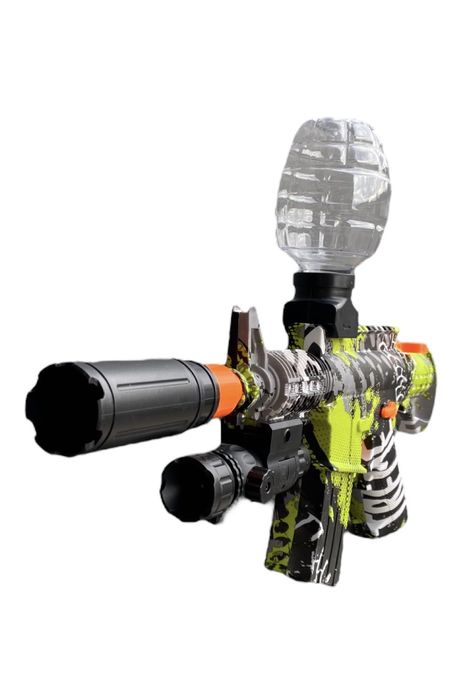 Іграшковий автомат АК574 орбізи,глушник,лазер,окуляри,акум