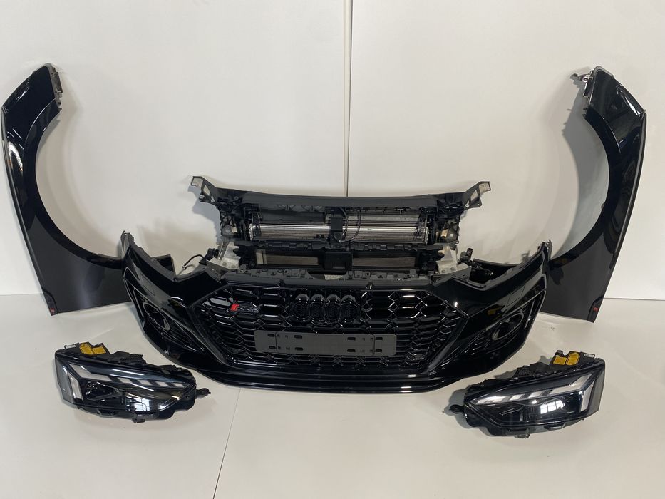 Maska zderzak lampy pas przedni AUDI RS5 8W F5 Laser Lift 2023 2.9TFSI