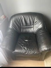 Sprzedam sofę skórzana z fotelem