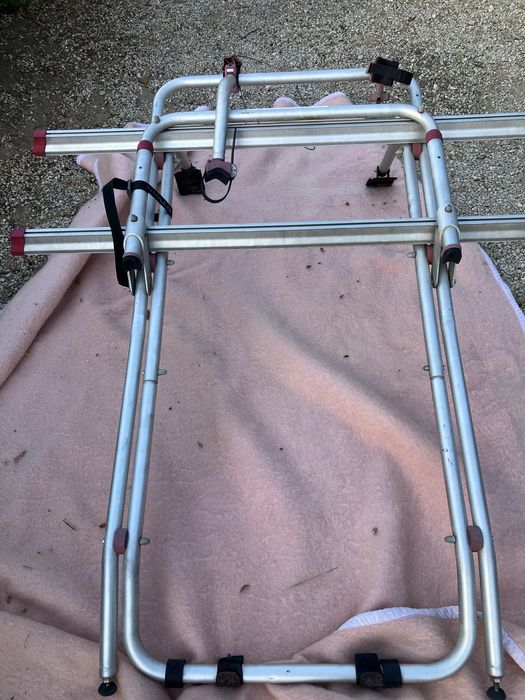 Suporte fiamma 2 bicicletas para mercedes vito