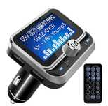 Блютус ФМ модулятор + Пульт ДУ/ AUX in/out/ 2хUSB/ microSD/ Вольтметр