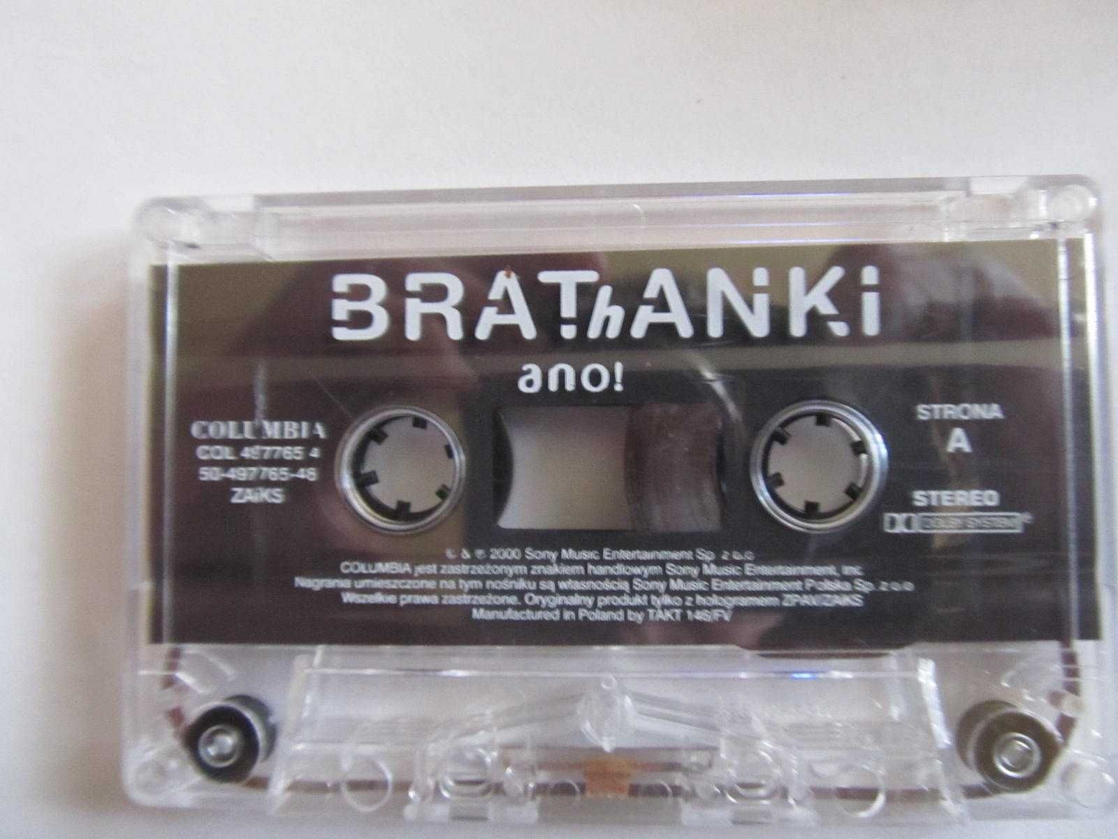 Brathanki "Ano!"- kaseta audio